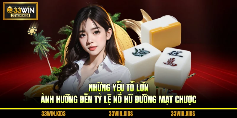 Những yếu tố lớn ảnh hướng đến tỷ lệ nổ hũ Đường Mạt Chược
